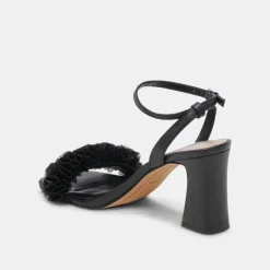 IESHA HEELS BLACK LEATHER^Dolce Vita Clearance