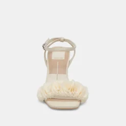 IESHA HEELS IVORY LEATHER^Dolce Vita Online