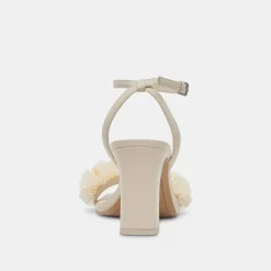 IESHA HEELS IVORY LEATHER^Dolce Vita Online