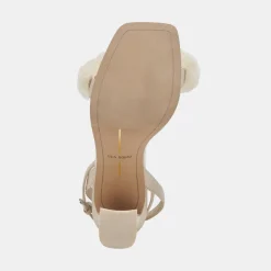 IESHA HEELS IVORY LEATHER^Dolce Vita Online