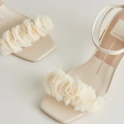 IESHA HEELS IVORY LEATHER^Dolce Vita Online