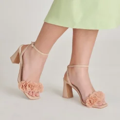IESHA HEELS LT BLUSH LEATHER^Dolce Vita Best