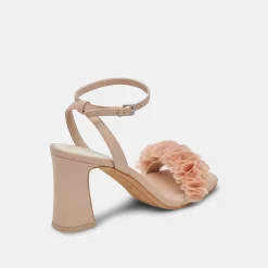 IESHA HEELS LT BLUSH LEATHER^Dolce Vita Best