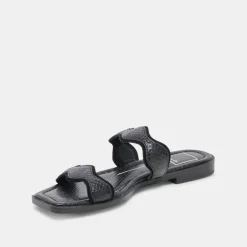 ILVA SANDALS ONYX EMBOSSED LEATHER^Dolce Vita Discount