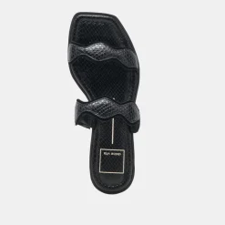 ILVA SANDALS ONYX EMBOSSED LEATHER^Dolce Vita Discount