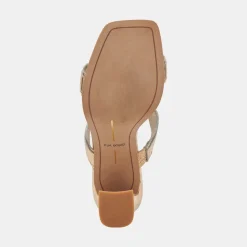 ILVA WIDE HEELS GOLD DISTRESSED LEATHER^Dolce Vita Clearance