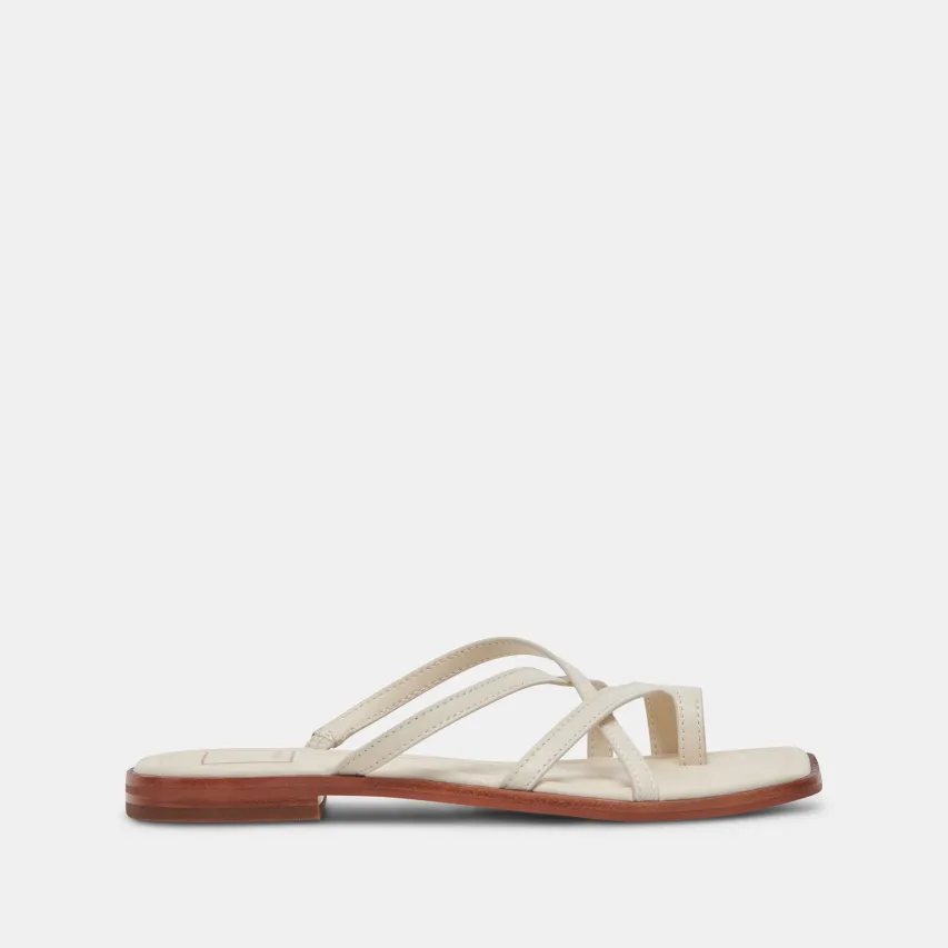 INDIGO SANDALS IVORY LEATHER^Dolce Vita Online