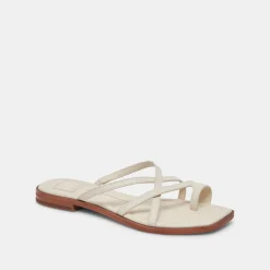INDIGO SANDALS IVORY LEATHER^Dolce Vita Online