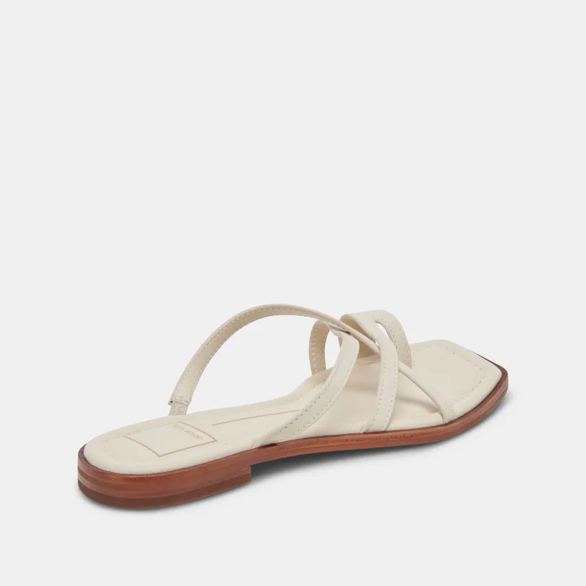 INDIGO SANDALS IVORY LEATHER^Dolce Vita Online