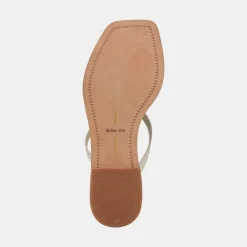 INDIGO SANDALS IVORY LEATHER^Dolce Vita Online