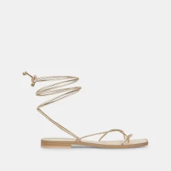 IVETTE SANDALS GOLD METALLIC STELLA^Dolce Vita Sale