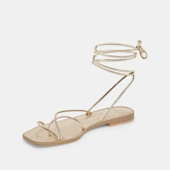 IVETTE SANDALS GOLD METALLIC STELLA^Dolce Vita Sale