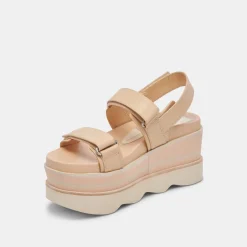IZAK SANDALS FRENCH VANILLA LEATHER^Dolce Vita Sale