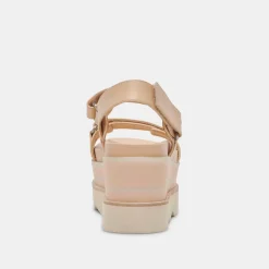 IZAK SANDALS FRENCH VANILLA LEATHER^Dolce Vita Sale