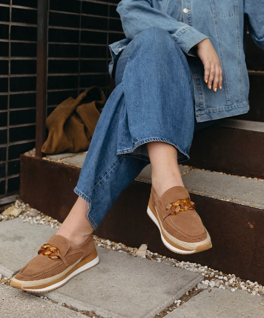 JADAH SNEAKERS PECAN SUEDE^Dolce Vita Outlet
