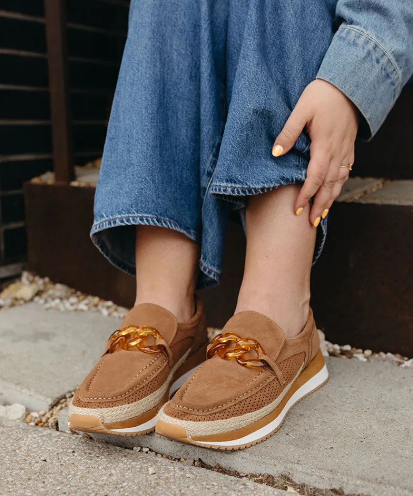 JADAH SNEAKERS PECAN SUEDE^Dolce Vita Outlet