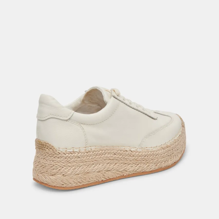 JAJA SNEAKERS WHITE LEATHER^Dolce Vita Sale