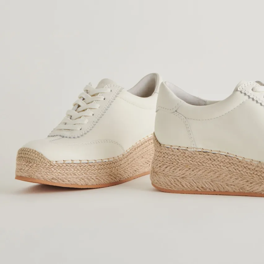 JAJA SNEAKERS WHITE LEATHER^Dolce Vita Sale