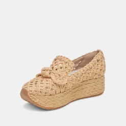 JAKA SNEAKERS LT NATURAL RAFFIA^Dolce Vita Online