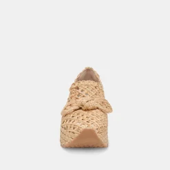 JAKA SNEAKERS LT NATURAL RAFFIA^Dolce Vita Online