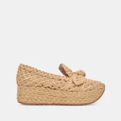 JAKA SNEAKERS LT NATURAL RAFFIA^Dolce Vita Online