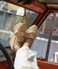 JAKA SNEAKERS LT NATURAL RAFFIA^Dolce Vita Online