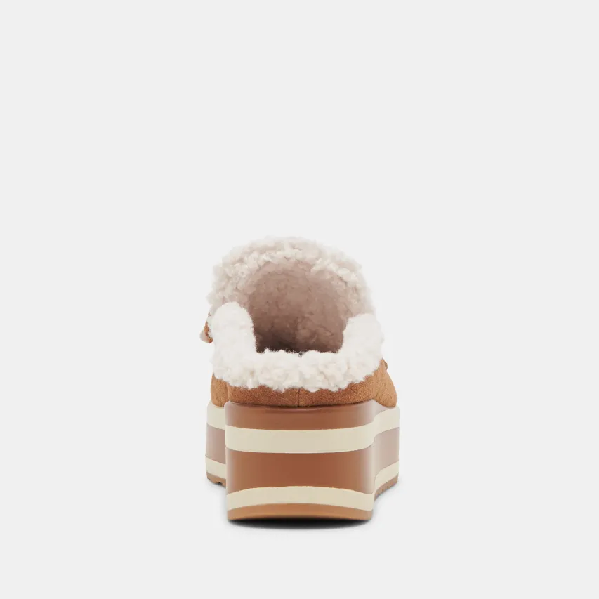 JAMEY PLUSH SNEAKERS PECAN SUEDE^Dolce Vita Outlet