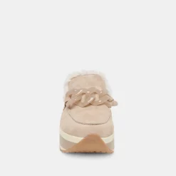 JAMEY PLUSH SNEAKERS TAUPE SUEDE^Dolce Vita Sale