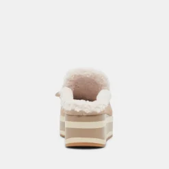 JAMEY PLUSH SNEAKERS TAUPE SUEDE^Dolce Vita Sale