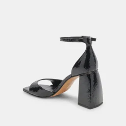 JANEY HEELS MIDNIGHT CRINKLE PATENT^Dolce Vita Outlet