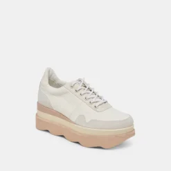 JAYNE SNEAKERS IVORY NUBUCK^Dolce Vita Hot