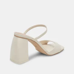 JEMMY HEELS IVORY CRINKLE PATENT^Dolce Vita Best
