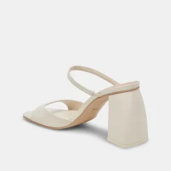 JEMMY HEELS IVORY CRINKLE PATENT^Dolce Vita Best