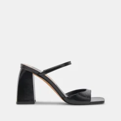 JEMMY HEELS MIDNIGHT CRINKLE PATENT^Dolce Vita Best