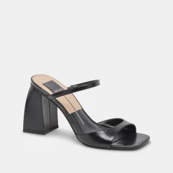 JEMMY HEELS MIDNIGHT CRINKLE PATENT^Dolce Vita Best