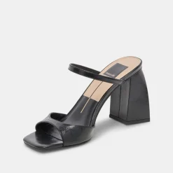 JEMMY HEELS MIDNIGHT CRINKLE PATENT^Dolce Vita Best