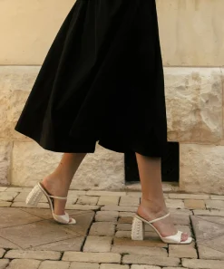 JEMMY PEARL HEELS VANILLA SILK^Dolce Vita Best