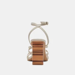 JENKO HEELS IVORY LEATHER^Dolce Vita Clearance