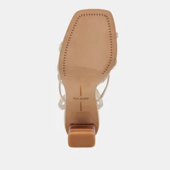 JENKO HEELS IVORY LEATHER^Dolce Vita Clearance