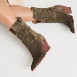 JESSEY BOOTS MOSS SUEDE^Dolce Vita Fashion