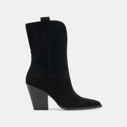 JESSEY BOOTS ONYX SUEDE^Dolce Vita Hot