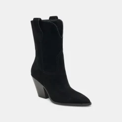 JESSEY BOOTS ONYX SUEDE^Dolce Vita Hot