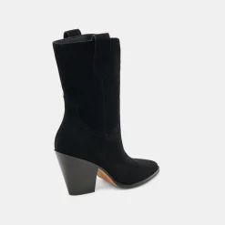 JESSEY BOOTS ONYX SUEDE^Dolce Vita Hot