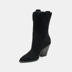 JESSEY BOOTS ONYX SUEDE^Dolce Vita Hot
