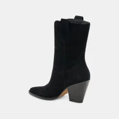JESSEY BOOTS ONYX SUEDE^Dolce Vita Hot