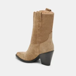 JETRO BOOTS KHAKI SUEDE^Dolce Vita New
