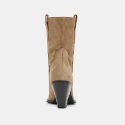 JETRO BOOTS KHAKI SUEDE^Dolce Vita New