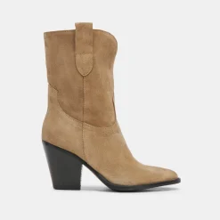 JETRO BOOTS KHAKI SUEDE^Dolce Vita New