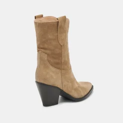 JETRO BOOTS KHAKI SUEDE^Dolce Vita New