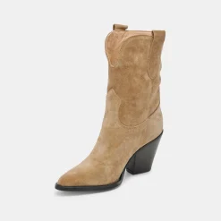 JETRO BOOTS KHAKI SUEDE^Dolce Vita New